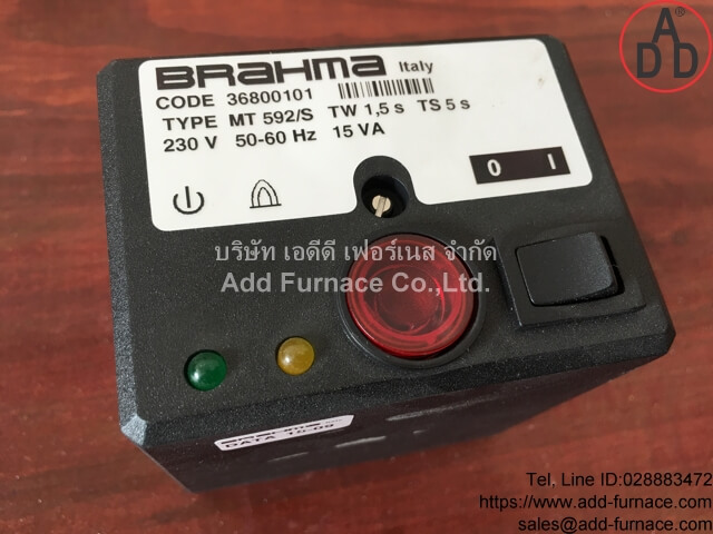 Brahma CODE 36800101 TYPE MT 592/S TW 1,5 s TS 5 s (1)